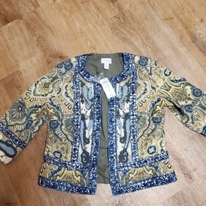 NWT Chico jacket- size 0(XS)